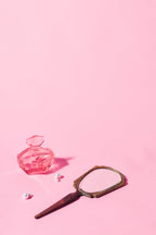 Chain drop hoop earrings