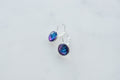 Drop earrings detail