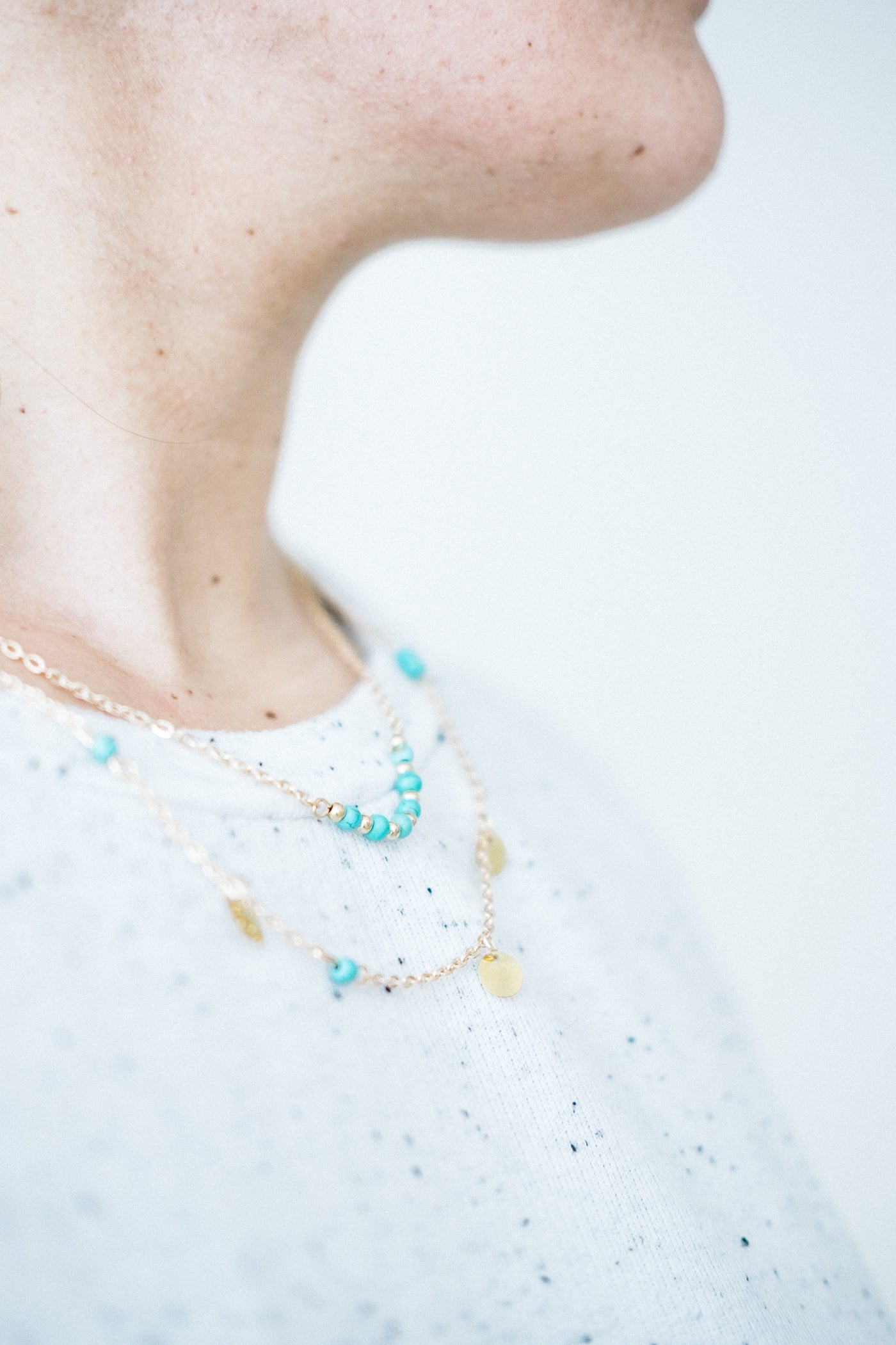 Fine chain necklace