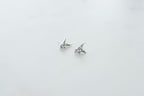 Pearl earrings detail