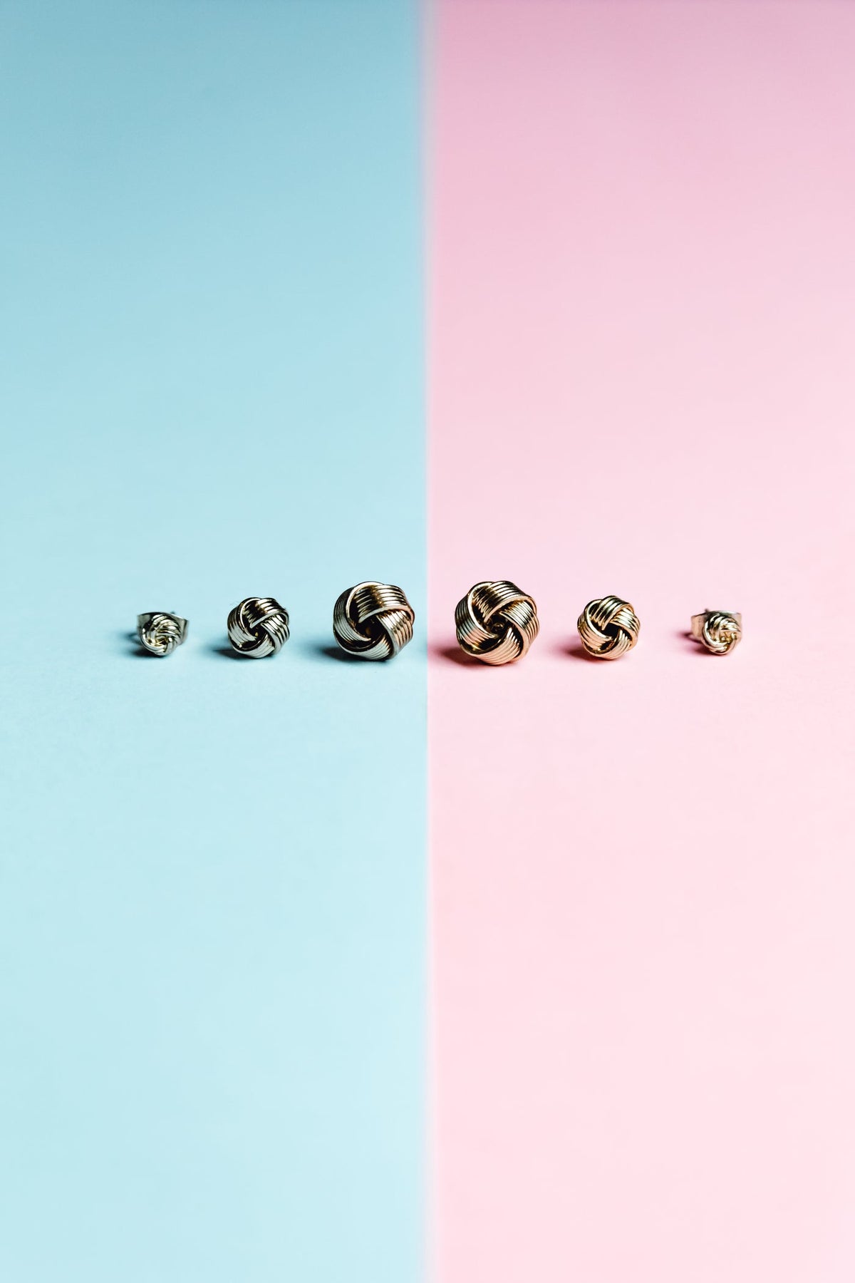 Crystal studs detail