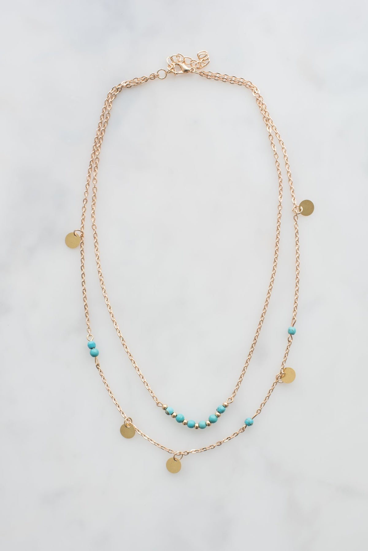Herringbone chain worn